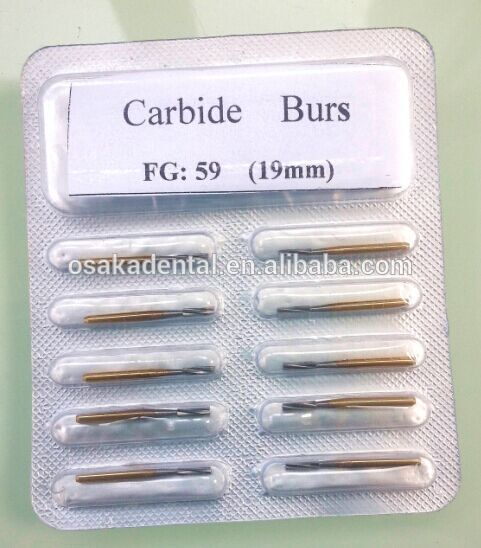 Dental ENDO-Z golden carbide burs made in China