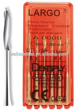 Original Dentsply pesso reamer/largo/dental endo files /rotary files