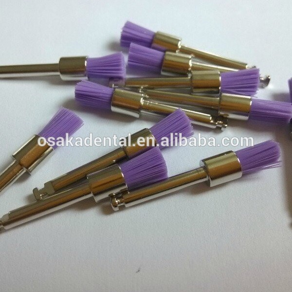 Colorful dental polish nylon brush small head