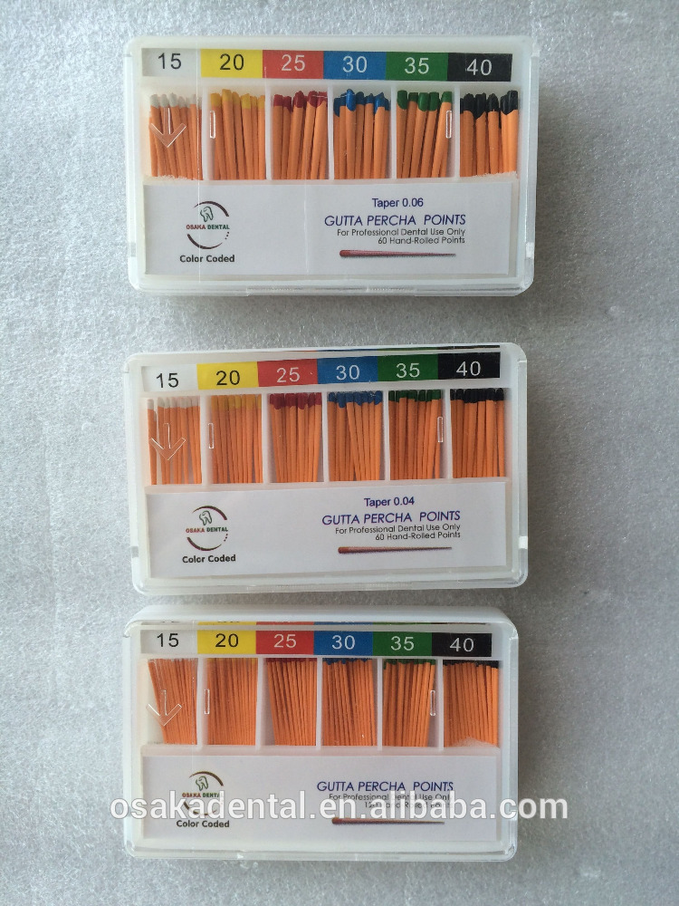 Osakadental Gutta Percha Points 04 taper /dental material/orthodontic material