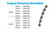 Sinitic Dental Lingual Retainers New Design Strong Adhesive Orthodontic Retainer