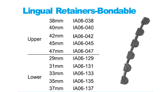 Sinitic Dental Lingual Retainers New Design Strong Adhesive Orthodontic Retainer