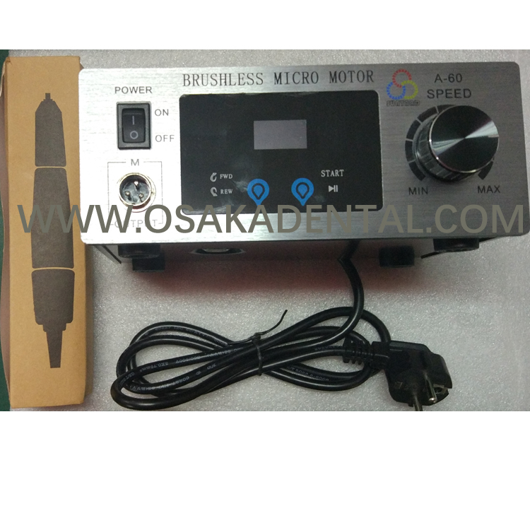 Dental Micromotor with Brushless MAX:60,000 rpm