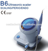 Dental Ultrasonic Scaler with Sealed Handpiece and Six Tips