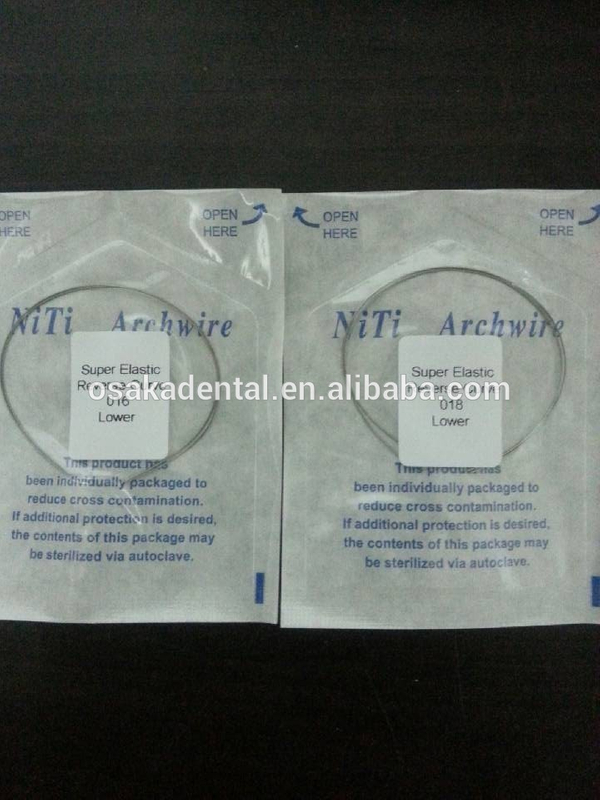 Dental Orthodontic Reverse Curve Arch Wire Round and Rectangular