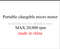 Portable chargeble micro motor 20,000 rpm