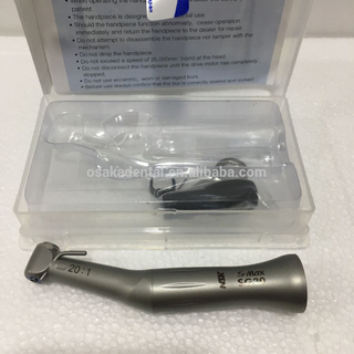 Dental Reduction Speed Turbine Handpiece 20:1 Contra Angle SG20 for Endo Use