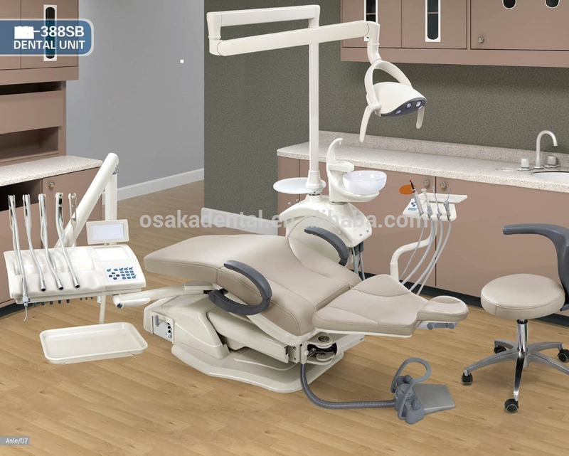 2018 Best Quality Intelligent Dental Chair / Dental Unit with Rotating Box