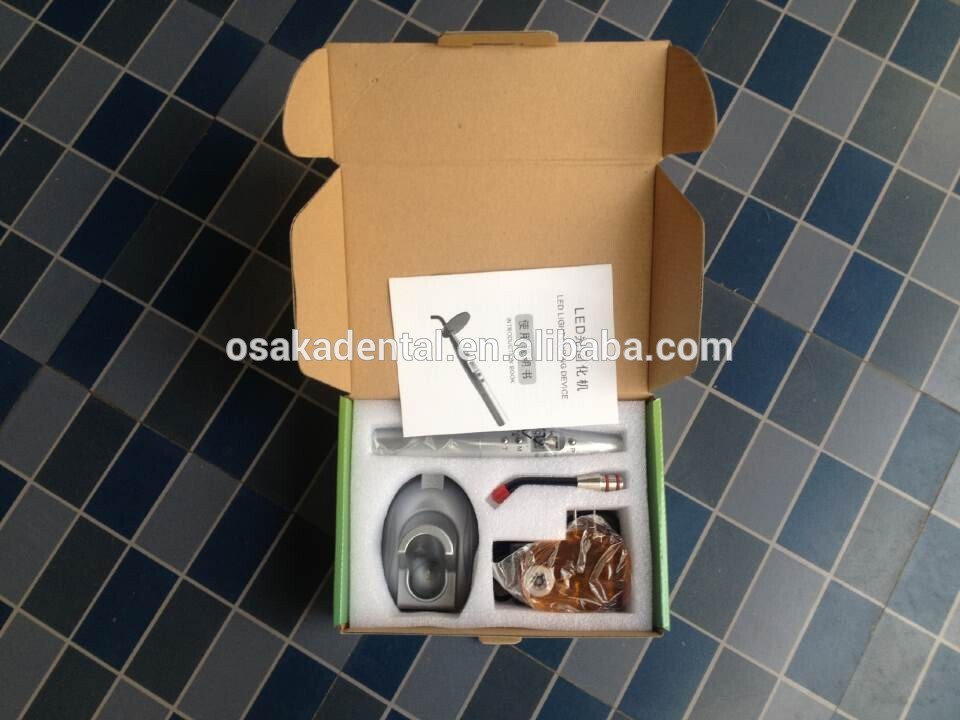 NEW fashion model dental supply rainbow led curing light