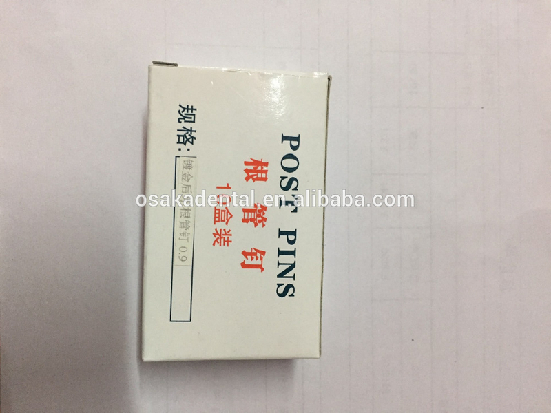 Dental Golden Plated Screw Post with Drills