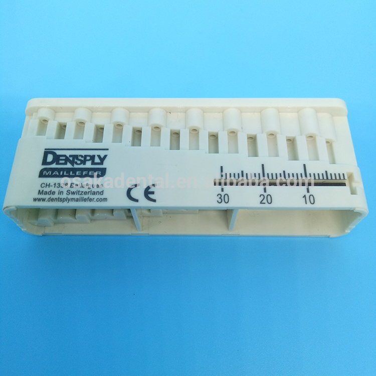 Dental Instrument Endo Block for Canal Files Measuring Endo Box Ruler