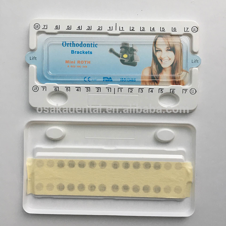 Cheap Orthodontic Monoblock Bracket Roth 022 345 with Hook Monoblock OSA-P33