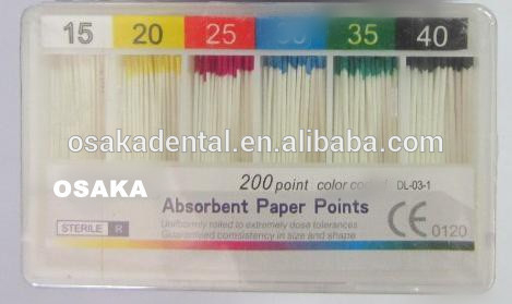 Gutta Percha Points/ Absorbent Paper Points /orthodontic material
