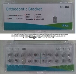 New products Roth self-ligating Ceramic bracket/Dental orthodontic material