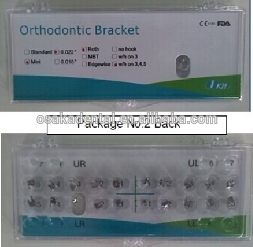 New products Roth self-ligating Ceramic bracket/Dental orthodontic material