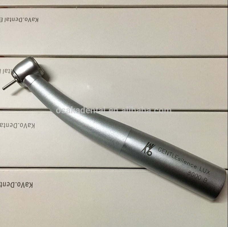 Dental Fiber Optic Light High Speed Handpiece Push Button Water Spray Turbine with Coupling