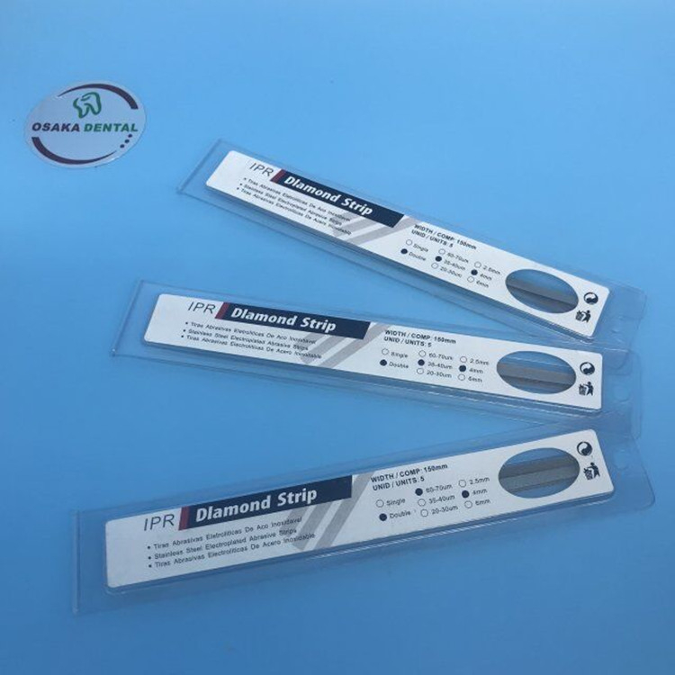 A Dental Dlamond Strip for Orthodontic Treatment