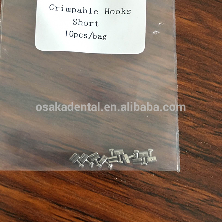 Standard or Lengthened Crimpable Hook for Orthodontic Use OSA-F714