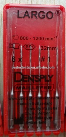 Original Dentsply pesso reamer/largo/dental endo files /rotary files
