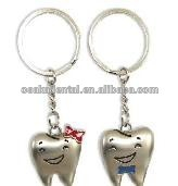 Hot sale Lovers key chain /without teeth /dental accessories/dental cultural products/oral dental accessories