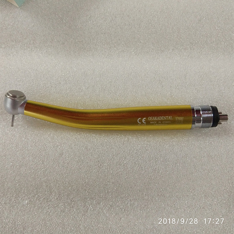 Dental use Colorful Handpieces for denture curing polishing /hot sale popular colorful led high speed handpiece