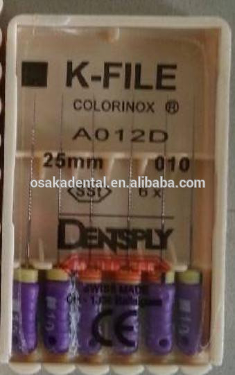 Dental files Dentsply K Files root canal files/dental files/dental instrument