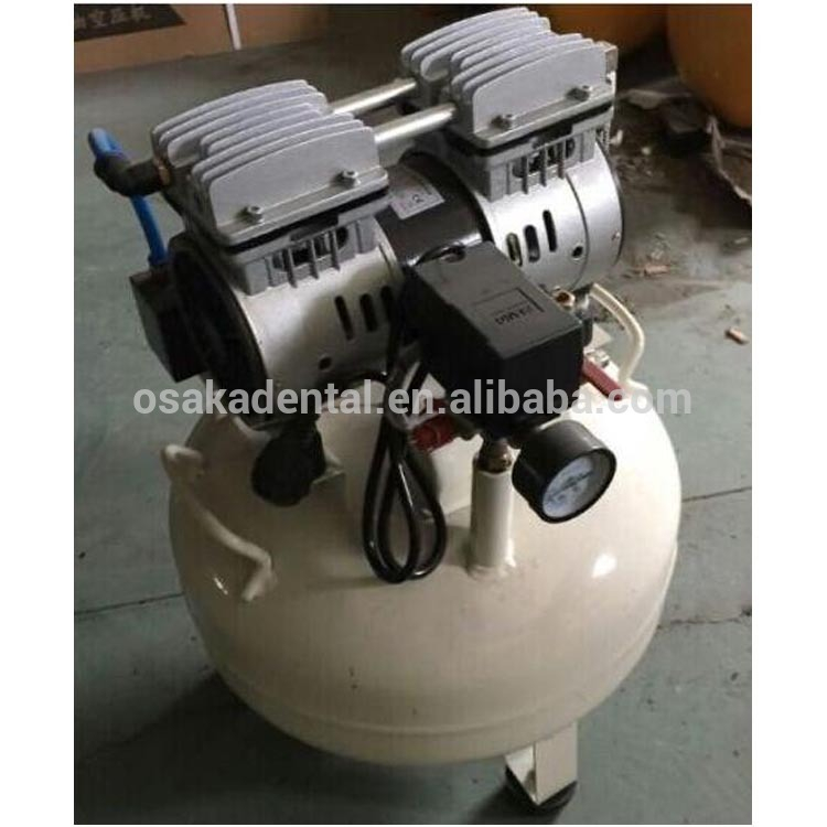 90USD 30L Silent Oil Free with 550W head Dental Air Compressor