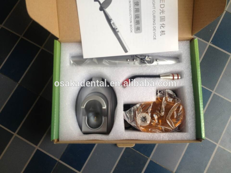 NEW fashion model dental supply rainbow led curing light