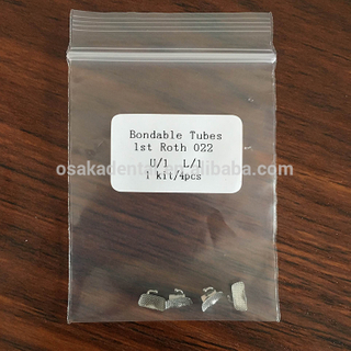 Dental Consumables Orthodontic Bondable ROTH MBT 0.22 1st Molar Buccal Tube OSA-F716