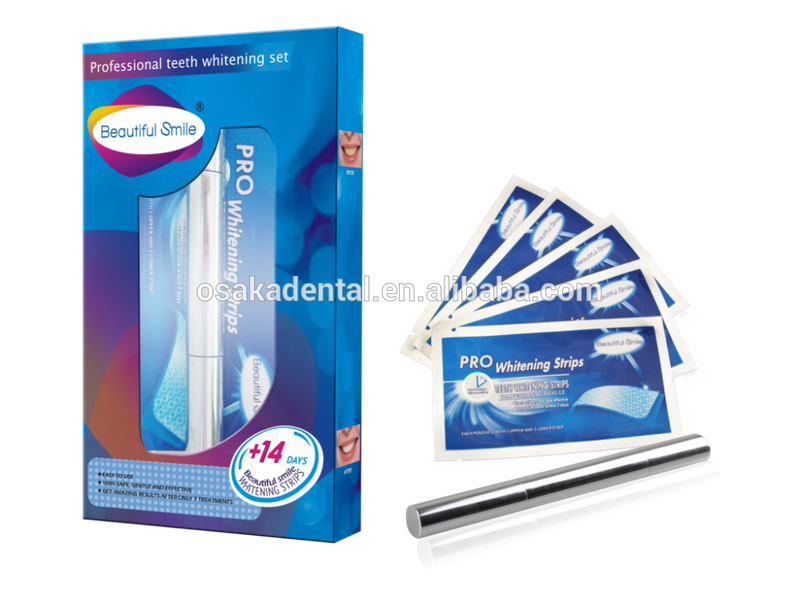 Teeth Whitening Strips with Pen KIT OSA-A08