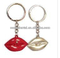 Lip shade key chain/lovers key chains/dental decoration/dental gifts/dental cultural products