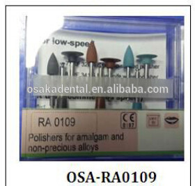 Dental Diamond Bur/ Silver-mercury alloy polishing kit(intra-oral simple package)