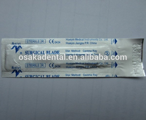 Disposable Stainless Steel Surgical Blades 100pcs/box