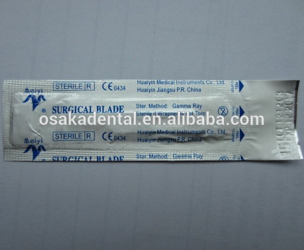 Disposable Stainless Steel Surgical Blades 100pcs/box