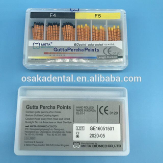 Dental F1-F5 Gutta Percha Points Depth mm Marked