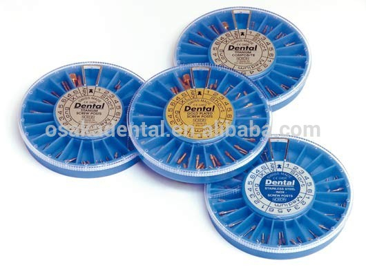 Dental 24K Golden Plated Screw Post 