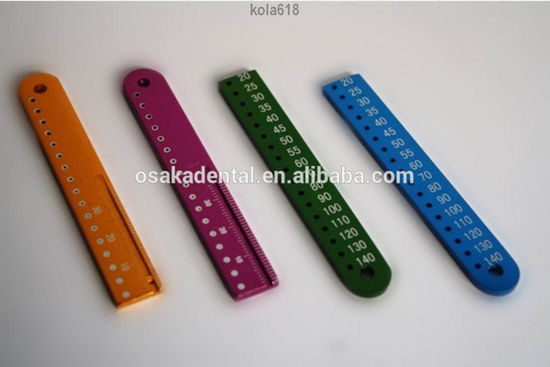 Dental Tooth glue measuring feet pointed