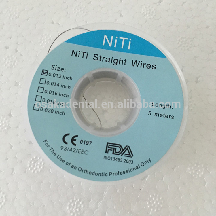 5 Meter Long Niti Round Dental Wire for Orthodontic Bracket Use OSA-F730A1