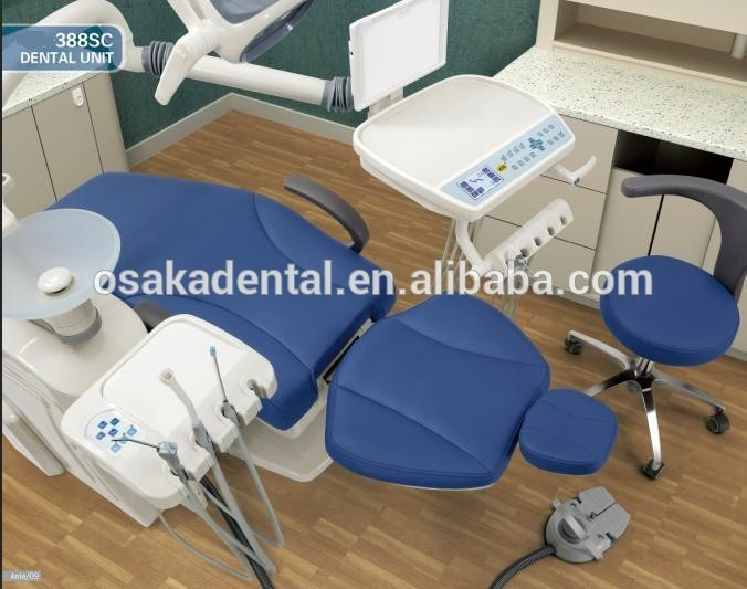high quality Multi-functional Dental Unit dental chair with Nine Programs Control System