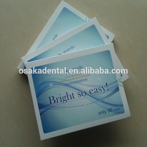 30% Teeth whitening gel kit for 3 people use