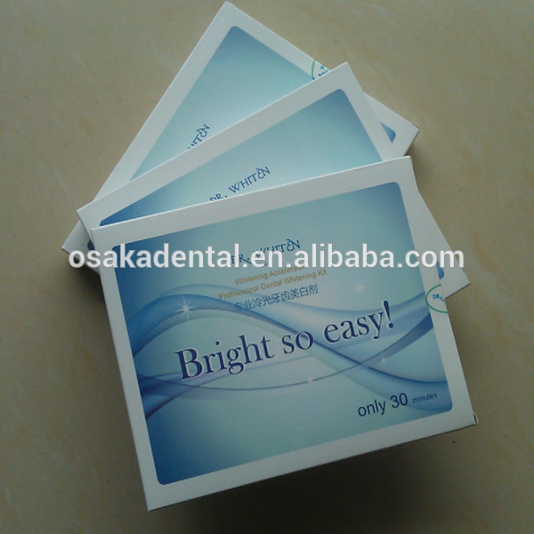 30% Teeth whitening gel kit for 3 people use