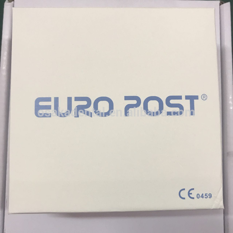 A Good Quality Stainless Steel Euro Post Assorted Size Dental Screw Post