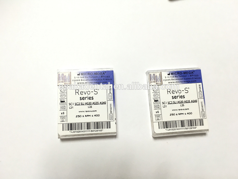 dental endodontic files of REVO-S files