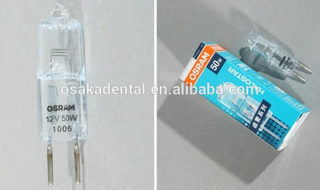 Dental osram halogen bulb 50 watts for dental units spare parts osakadental