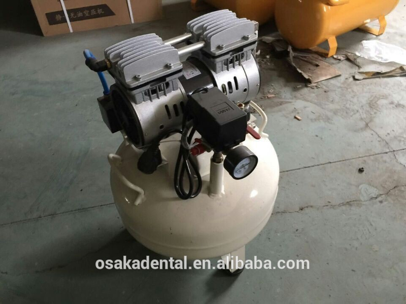 90USD 30L Silent Oil Free with 550W head Dental Air Compressor
