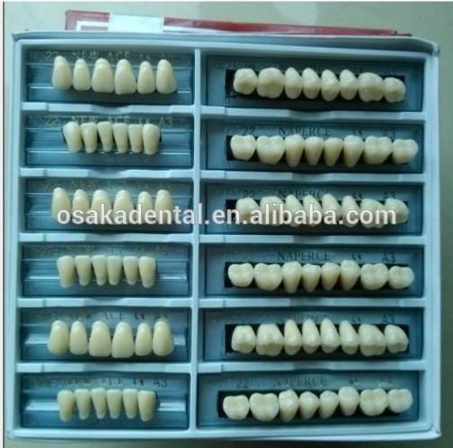 Most Cheapest Price Three Layer Dental False Teeth / Dental Synthetic Teeth / Dental acrylic resin teeth