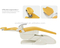 Hot Sale Upgrade Version Dental Chair / Dental Unit