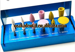 Dental Diamond Bur/ Rubber Bur/ Silicone Bur/Polishing bur kit RA2112/R030/R010