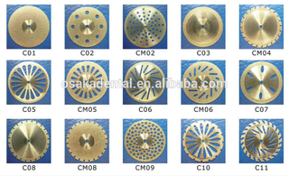 Dental Diamond Discs / dental lab material / dental discs