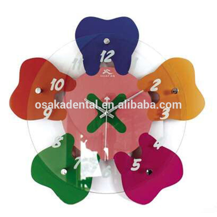 Teeth Shape Clock for Decoration